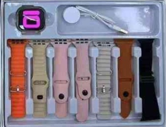 🔥 10 Series S89 Plus Smart Watch – 7 in 1 Premium Strap Combo 🔥