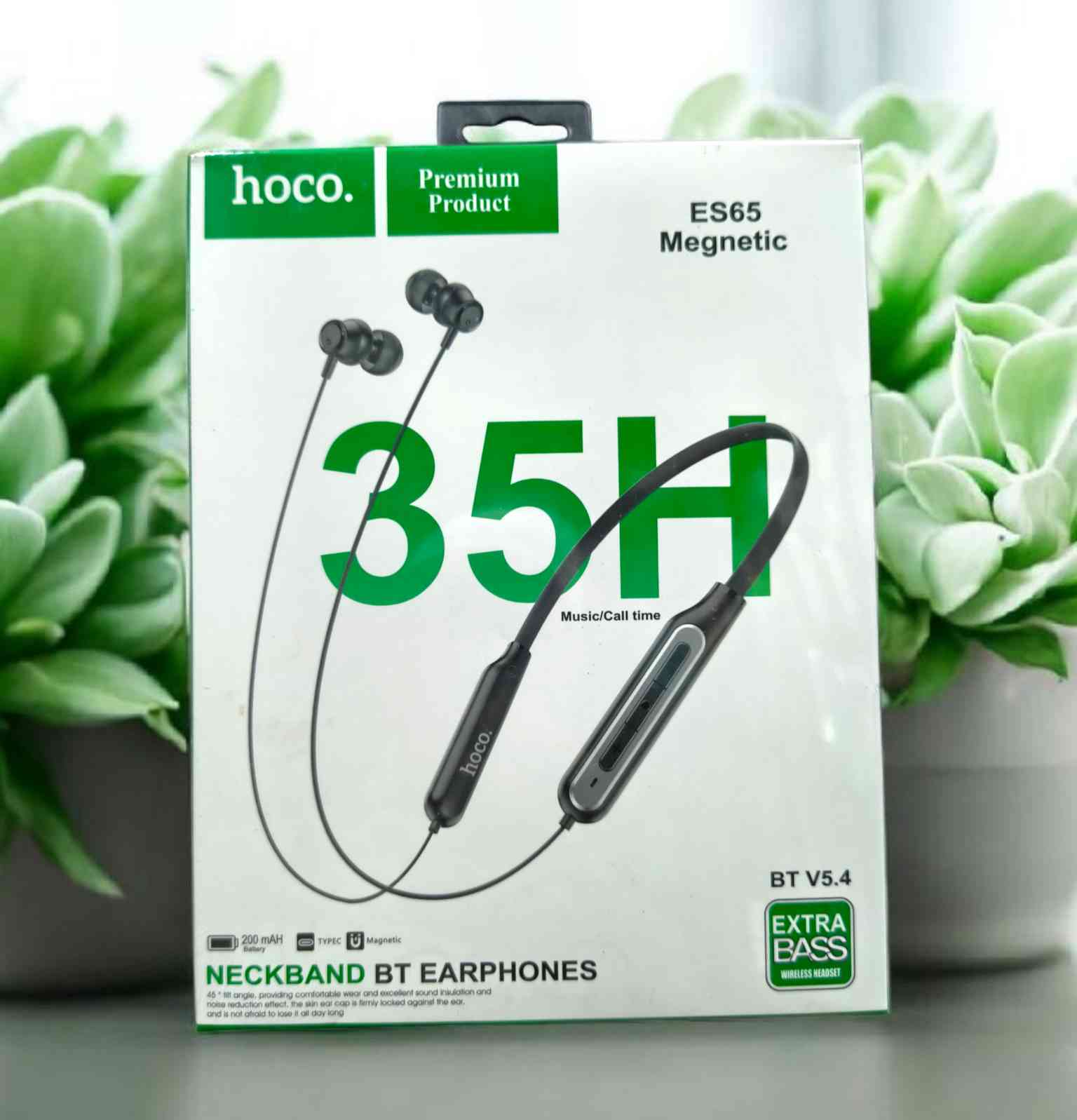 hoco. ES65 Magnetic Wireless Neckband